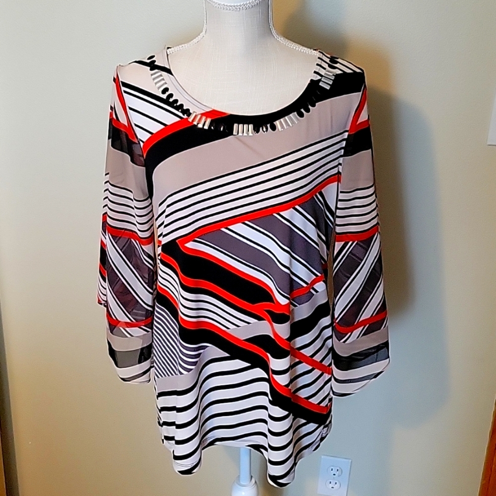 Alfani Long Blouse